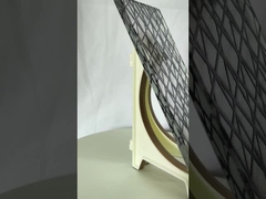 Säure ätzte ausgeglichenes Glas