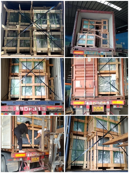 foshan nanhai ruixin glass co., ltd Produktionslinie des Herstellers